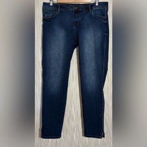 Kut from the Kloth Dark Blue Skinny Jeans
